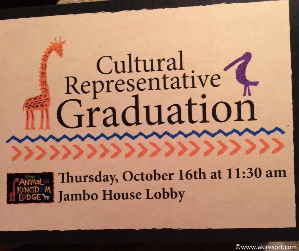 Cultural Respresentative program