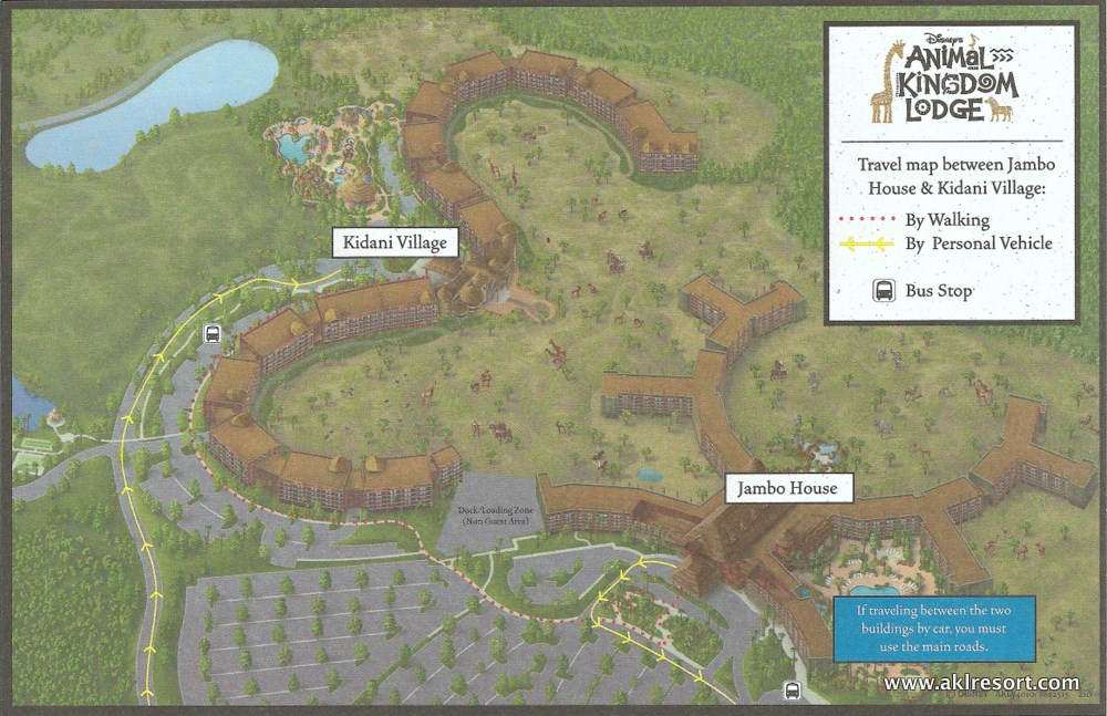 2011 Resort Overview Map: Artist Rendering | Disney's Animal Kingdom Lodge  Fansite